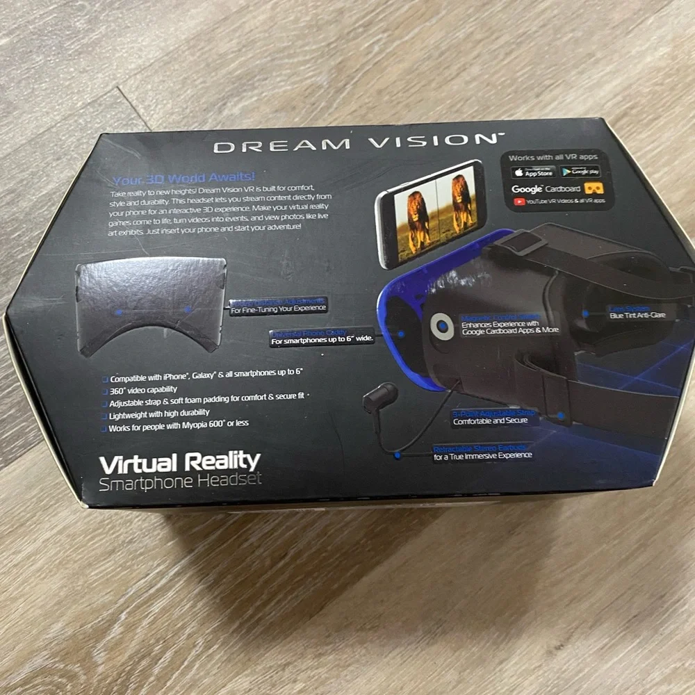Brand New Dream Vision Virtual Reality Smartphone Headset